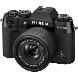 FUJIFILM X-T50 Noir / 15-45mm Kit