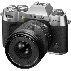 FUJIFILM X-T50 Gris / 16-50mm Kit