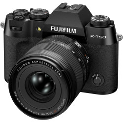 FUJIFILM X-T50 Noir / 16-50mm Kit