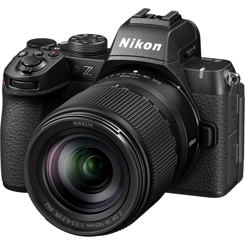 Nikon Hybride KIT Z 50II + Z DX 18-140mm VR, capteur APS-C 20,9 MP, vidéo 4K jusqu'à 30 i/s, écran Tactile et orientable, viseur