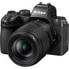 Nikon Hybride KIT Z 50II + Z DX 18-140mm VR, capteur APS-C 20,9 MP, vidéo 4K jusqu'à 30 i/s, écran Tactile et orientable, viseur