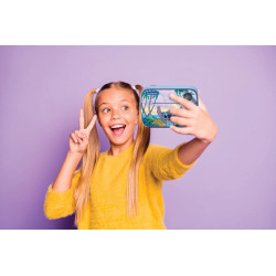 Lexibook, Disney Stitch, Appareil Photo StarCAM Print avec imprimante instantanée, Fonctions Photo et vidéo, Carte Micro-SD 32Go