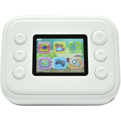 Lexibook, STARCAM Print HD, Appareil Photo avec imprimante instantanée, Fonctions Photo, vidéo, Selfie, Musique, Jeux, Kit de cu
