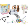 Lexibook, StarCAM Print HD, Appareil Photo avec imprimante instantanée, Fonctions Photo, vidéo, Selfie, Musique, Jeux, Kit de cu