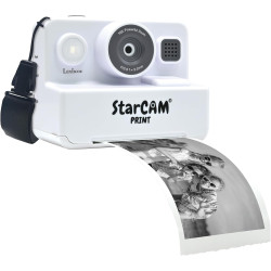 Lexibook, StarCAM Print HD, Appareil Photo avec imprimante instantanée, Fonctions Photo, vidéo, Selfie, Musique, Jeux, Kit de cu