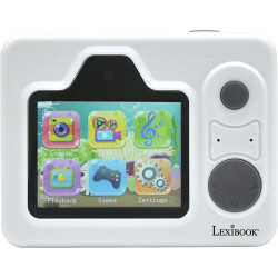 Lexibook, StarCAM Print HD, Appareil Photo avec imprimante instantanée, Fonctions Photo, vidéo, Selfie, Musique, Jeux, Kit de cu