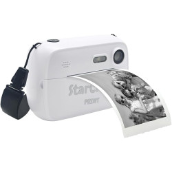 Lexibook, StarCAM Print, Pack de Recharge pour Appareil Photo instantané DJ150, 10 Rouleaux Autocollants (5 Blancs, 5 colorés: V