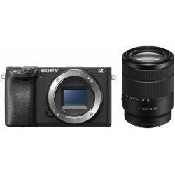 Sony Alpha 6400 - Appareil Photo Numérique Hybride APS-C avec 18-135mm Objectif (24,2 MP, AF en 0.02s, Suivi des Yeux, 4K HLG, E
