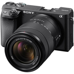 Sony Alpha 6400 - Appareil Photo Numérique Hybride APS-C avec 18-135mm Objectif (24,2 MP, AF en 0.02s, Suivi des Yeux, 4K HLG, E