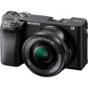Sony Alpha 6400 | Appareil Photo Numérique Hybride APS-C (24, 2 MP, AF en 0.02s, Suivi des Yeux, 4K HLG, Ecran Selfie Vlogging)