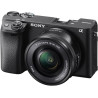Sony Alpha 6400 | Appareil Photo Numérique Hybride APS-C avec 16-50mm Objectif (24, 2 MP, AF en 0.02s, Suivi des Yeux, 4K HLG, E