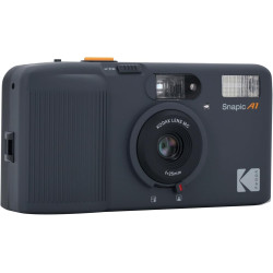 Kodak Snapic A1 – Appareil Photo Argentique 35mm Réutilisable avec Objectif en Verre à 3 Éléments, Grand Angle 25mm, Mise au Poi