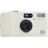 Kodak Snapic A1 – Appareil Photo Argentique 35mm Réutilisable avec Objectif en Verre à 3 Éléments, Grand Angle 25mm, Mise au Poi