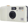Kodak Snapic A1 – Appareil Photo Argentique 35mm Réutilisable avec Objectif en Verre à 3 Éléments, Grand Angle 25mm, Mise au Poi