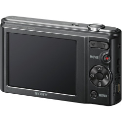 Sony DSCW800B.CEH Appareil Photo numérique Compact (20,1 MP, Zoom 5X, écran LCD 2,7, HD 720p, Objectif G 26 mm) – Noir (renouvel
