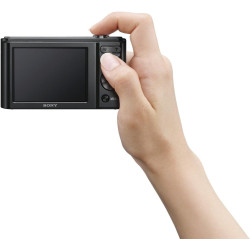 Sony DSCW800B.CEH Appareil Photo numérique Compact (20,1 MP, Zoom 5X, écran LCD 2,7, HD 720p, Objectif G 26 mm) – Noir (renouvel