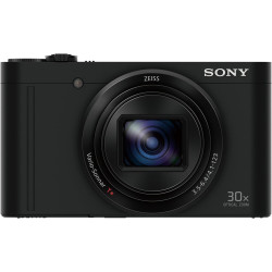 Appareil Photo de Voyage numérique Compact à Zoom élevé Sony DSC-WX500 avec écran LCD inclinable à 180 degrés (18,2 mégapixels, 