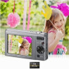 Sony DSCW810B.CEH Appareil Photo numérique Compact (20,1 MP, Zoom 6 x, écran LCD 2,7, HD 720p, Objectif G 26 mm) – Noir (renouve