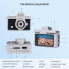 Mini Appareil Photo,Porte Clef,Mini Camera,Appareils Photo NuméRiques pour Enfants 8 Ans+,Digital Camera,Appareil Photo Compact 