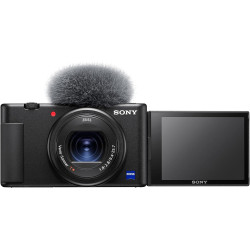Sony ZV-1 | Appareil Vlog Sony (Capteur CMOS RS 1.0, AF avec Suivi en Temps réel sur l'œil (Photo & vidéo), écran orientable, vi