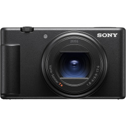 Sony ZV-1 II, Appareil Photo Vlog numérique - écran orientable pour Le vlogging - Objectif Zoom Grand Angle - vidéo 4K - Microph