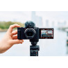Sony ZV-1 II, Appareil Photo Vlog numérique - écran orientable pour Le vlogging - Objectif Zoom Grand Angle - vidéo 4K - Microph