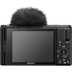 Sony ZV-1 II, Appareil Photo Vlog numérique - écran orientable pour Le vlogging - Objectif Zoom Grand Angle - vidéo 4K - Microph