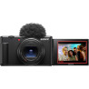 Sony ZV-1 II, Appareil Photo Vlog numérique - écran orientable pour Le vlogging - Objectif Zoom Grand Angle - vidéo 4K - Microph