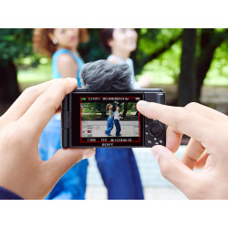 Sony ZV-1F | Appareil Vlog - Appareil photo numérique - écran orientable, vidéos 4K, ralenti, fonctions vlog - Noir