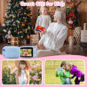 GlobalCrown Appareils Photo enfant instantanée,3,5 pouces impression instantanée Caméra numérique vidéo pour 3-12 ans enfants (i