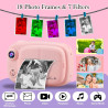 GlobalCrown Appareils Photo enfant instantanée,3,5 pouces Appareils photo instantané enfant impression instantanée Caméra numéri