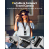 Appareil Photo numérique, Autofocus 4K Appareil Photo Compact avec Carte mémoire 32 Go, Double Objectif HD 48 MP, Zoom numérique