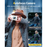 Appareil Photo numérique, Autofocus 4K Appareil Photo Compact avec Carte mémoire 32 Go, Double Objectif HD 48 MP, Zoom numérique