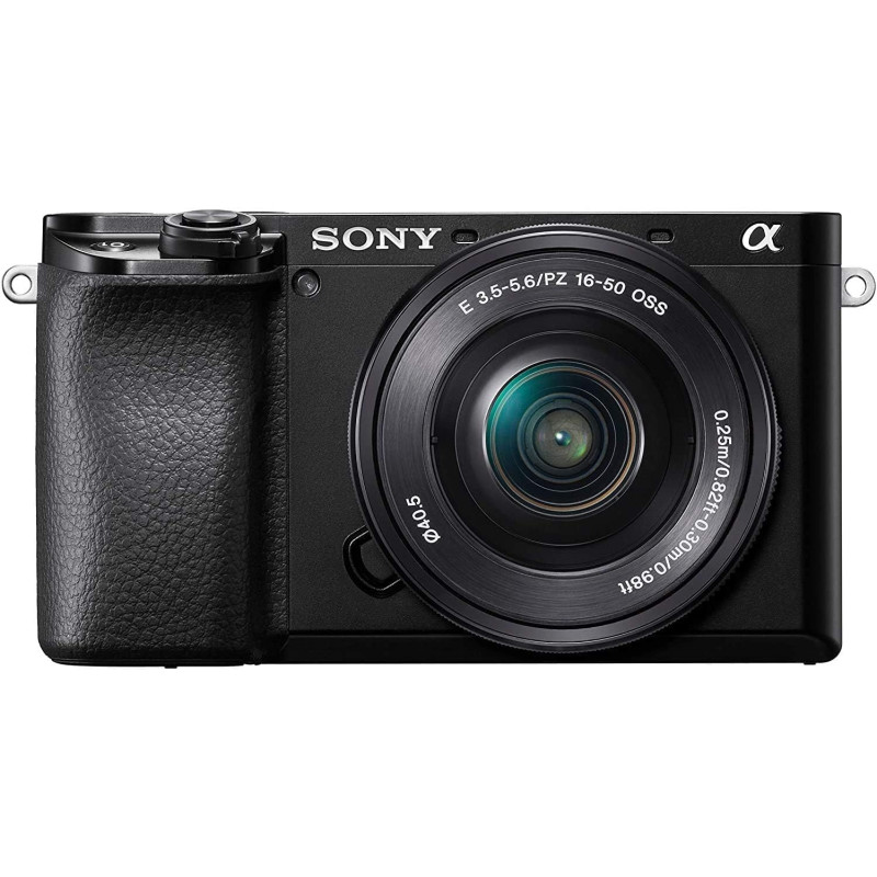 Sony Alpha 6100, Appareil Photo Numérique Hybride APS-C en kit avec l'Objectif Zoom E 16-50mm f/3.5-5.6 PZ OSS ( AF en 0.02s, Su