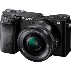 Sony Alpha 6100, Appareil Photo Numérique Hybride APS-C en kit avec l'Objectif Zoom E 16-50mm f/3.5-5.6 PZ OSS ( AF en 0.02s, Su