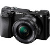 Sony Alpha 6100 | Appareil Photo Numérique Hybride APS-C (24, 2 MP, AF en 0.02s, Suivi des Yeux Humains et Animaux, Vidéo 4K, Ec