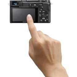 Sony Alpha 6100 | Appareil Photo Numérique Hybride APS-C (24, 2 MP, AF en 0.02s, Suivi des Yeux Humains et Animaux, Vidéo 4K, Ec