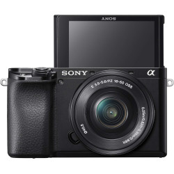 Sony Alpha 6100 | Appareil Photo Numérique Hybride APS-C en kit Objectifs Zoom E 16-50mm f/3.5-5.6 PZ OSS et E 55-210mm f/4.5-6.
