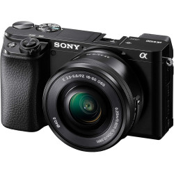 Sony Alpha 6100 | Appareil Photo Numérique Hybride APS-C ( 24,2 MP, AF en 0.02s, Suivi des Yeux Humains et Animaux, Vidéo 4K, Ec