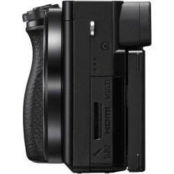 Sony Alpha 6100 | Appareil Photo Numérique Hybride APS-C ( 24,2 MP, AF en 0.02s, Suivi des Yeux Humains et Animaux, Vidéo 4K, Ec