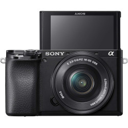Sony Alpha 6100 | Appareil Photo Numérique Hybride APS-C en kit Objectifs Zoom E 16-50mm f/3.5-5.6 PZ OSS et E 55-210mm f/4.5-6.