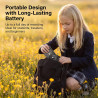Appareil Photo numérique 4K 64MP Autofocus Pliable 3,0 Pouces 180° Rechargeable Portable pour Photos&Vlogs & 20 Filtres 2000mAh 