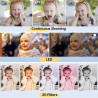 Appareil photo numérique 44MP Caméra photo FHD 1080P Appareil photo avec carte 32G Zoom numérique 16X Appareil photo numérique a