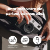 Kodak mini shot 2 retro appareil photo instantané numérique & imprimante photo 2-en-1 5,3 x 8,6 cm, 38 feuilles, caméra portable