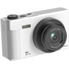 Appareil Photo Numérique, UHD 5K 75MP Digital Camera avec Carte Micro SD 64 Go, Écran Rotatif à 180° de 2,83'', Zoom 18X, Anti-S