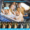 Appareil Photo Numérique, UHD 5K 75MP Digital Camera avec Carte Micro SD 64 Go, Écran Rotatif à 180° de 2,83'', Zoom 18X, Anti-S