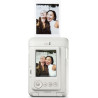 instax Appareil Photo instantané Hybride Mini LiPlay Blanc Vaporeux avec écran LCD arrière de 2,7 Pouces, Emplacement pour Carte