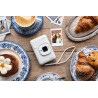 instax Appareil Photo instantané Hybride Mini LiPlay Blanc Vaporeux avec écran LCD arrière de 2,7 Pouces, Emplacement pour Carte
