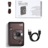 instax Appareil Photo Hybride Mini LiPlay Bronze Profond avec écran LCD arrière de 2,7 Pouces, Emplacement pour Carte Micro SD, 