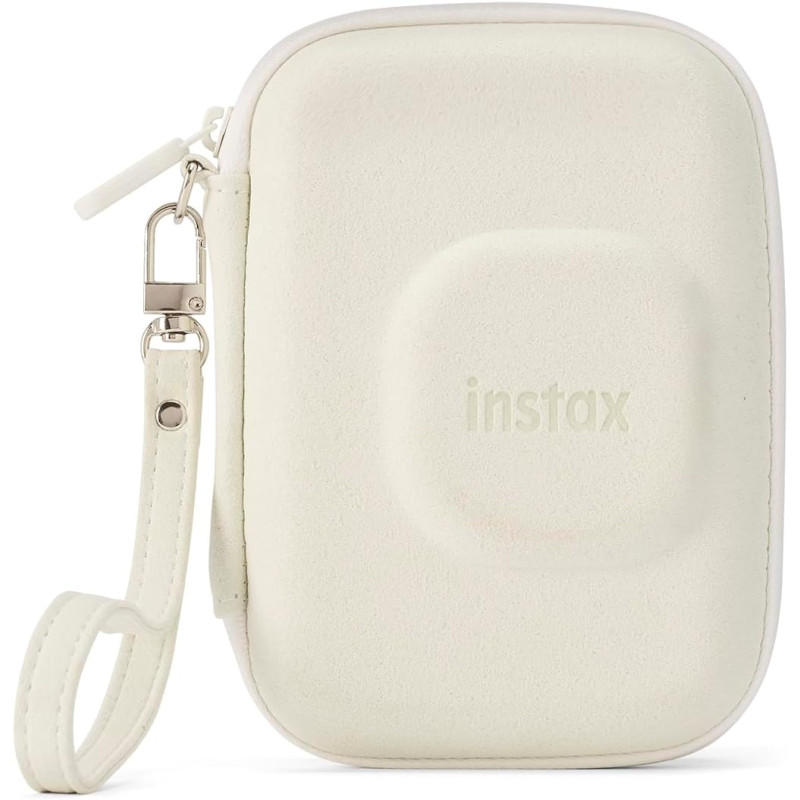 Instax mini liplay case, misty blanc